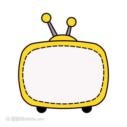 卡通電視邊框 為屏幕增添童趣與創意